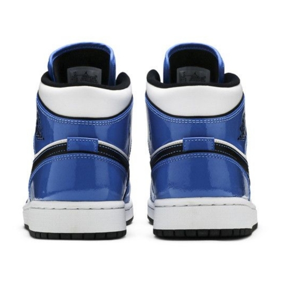 Air jordan 1 mid SE 'Signal blue' men's 9.5 product code DD6834 402 - Picture 3 of 7